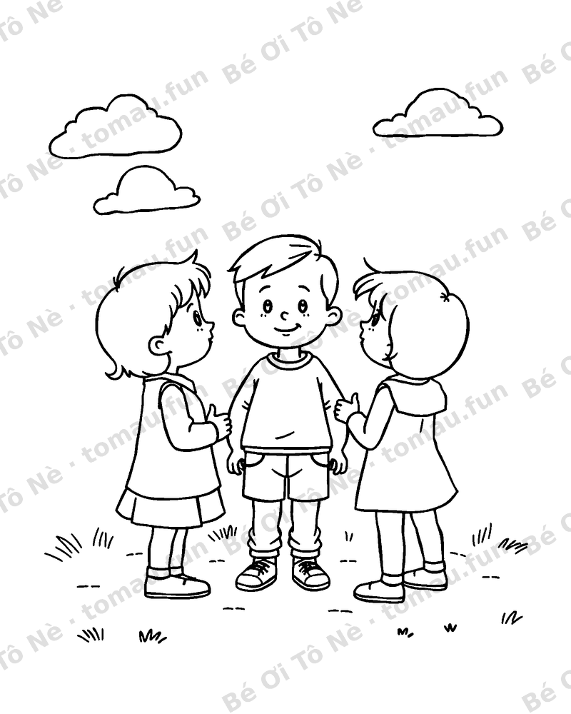 Nhóm bạn thảo luận cùng nhau