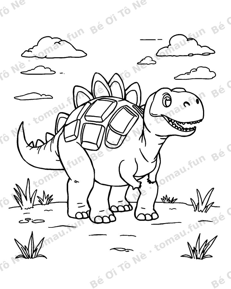 Khủng long Ankylosaurus giáp sắt