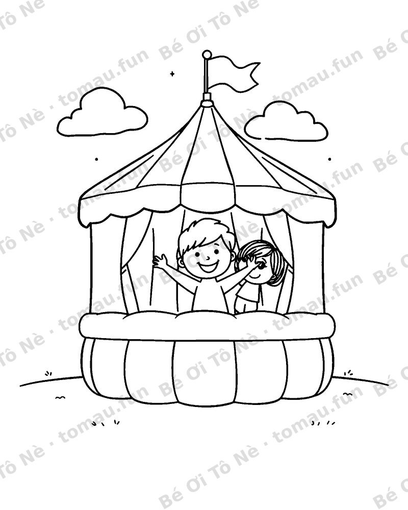 Lâu đài hơi nước vui vẻ