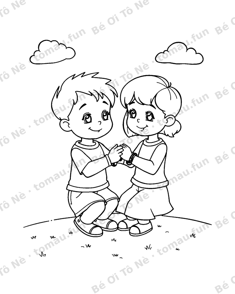 Vòng tay tình bạn rực rỡ